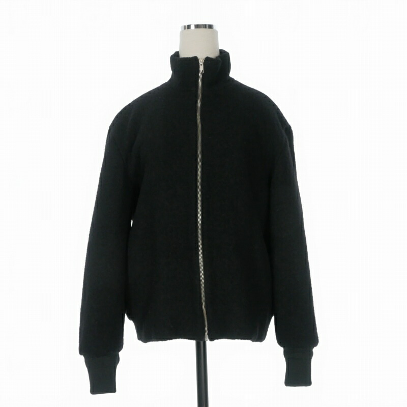 【中古】ステファンシュナイダー STEPHAN SCHNEIDER ウールジャケット ブルゾン ジップアップ 長袖 1 ブラック 黒 55 56/69/74 レディース 【ベクトル 古着】 260307 9,842円