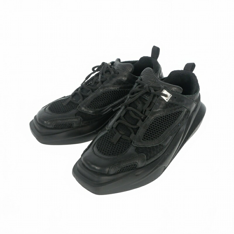 【中古】アリクス ALYX MONO HIKING SNEAKER モノハイキング レザースニーカー 靴 43 ブラック 黒 AAUSN0029LE01 メンズ 【ベクトル 古着】 260321