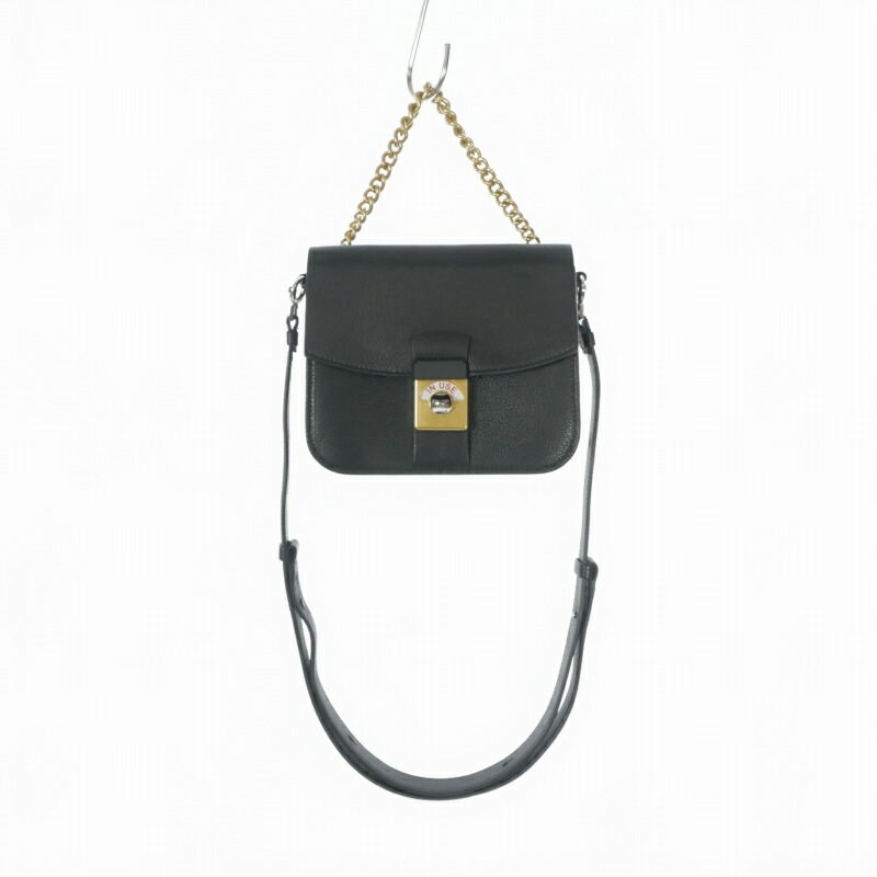 【中古】メゾンマルジェラ Maison Margiela NEW LOCK 2WAY スクエアバッグ ショルダーバッグ レザー 鞄 UNI SB3WG0007 国内正規 レディース 【ベクトル 古着】 260319