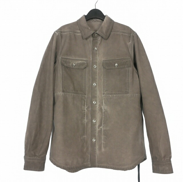 【中古】ダークシャドウ DRKSHDW 25SS OUTER SHIRT アウターシャツ シャツジャケット S DUST ダスト DU01E3755 CVS メンズ 【ベクトル 古着】 260327