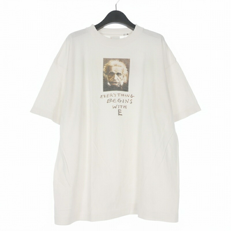 【中古】未使用品 セントマイケル SAINTMICHAEL 26SS JR_SS T-SHIRT/E グラフィックプリントTシャツ カットソー 半袖 XL ホワイト 白 SM-MK8-0000-C04 メンズ 【ベクトル 古着】 260321