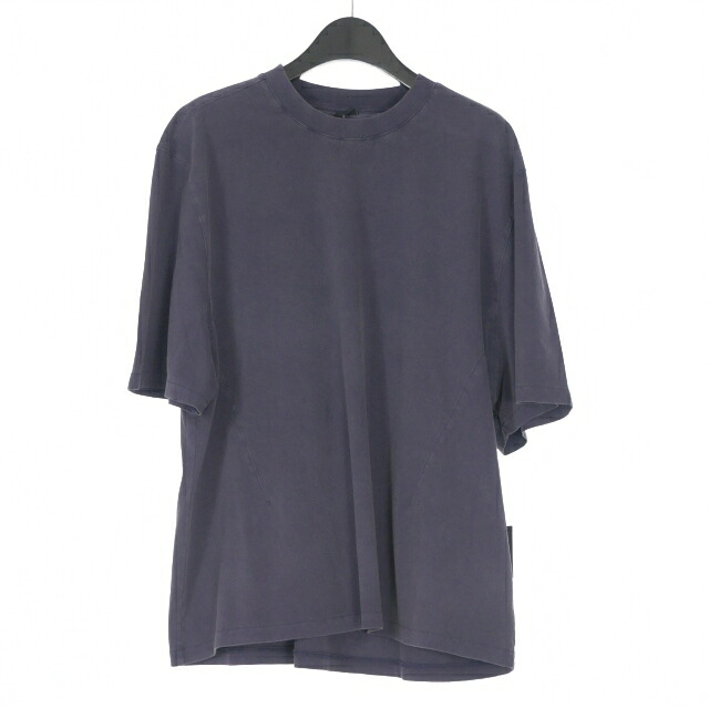 【中古】未使用品 エンタイアスタジオ entire studio DART TEE ヴィンテージ加工 クルーネック Tシャツ カットソー 半袖 M パープル 紫 ES2252 メンズ 【ベクトル 古着】 260323