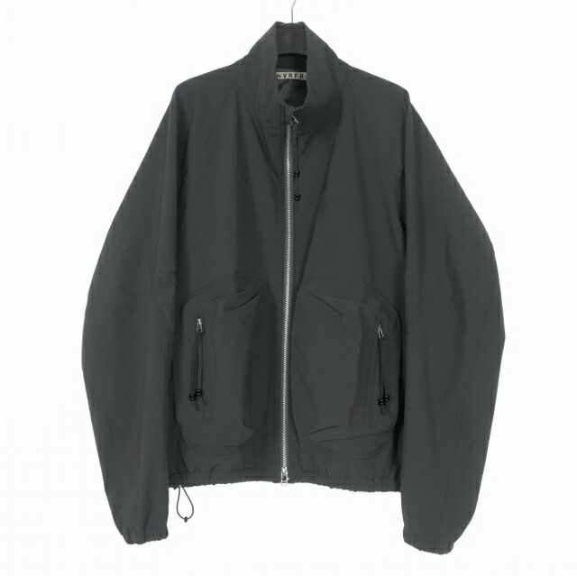 【中古】ネヴァーフォーゲット NVRFRGT STAND COLLAR ZIP UP JACKET スタンドカラージップジャケット 上衣 2 薄墨色 EXC251J01 メンズ 【ベクター 古着】 260329