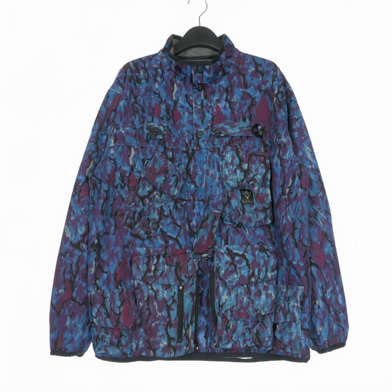 【中古】未使用品 サウス2ウエスト8 South2 West8 S2W8 23SS Tenkara Trout Pullover Jacket プルオーバージャケット ブルゾン 長袖 S ブルー/パープル MR821 メンズ 【ベクトル 古着】 260326