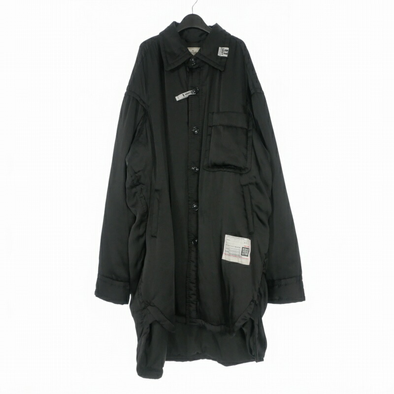 【中古】ミハラヤスヒロ MIHARA YASUHIRO 24AW PUFFER HUGE SHIRTS パファーシャツコート ジャケット 長袖 40 ブラック 黒 B13SH131 レディース 【ベクトル 古着】 260404 36,407円