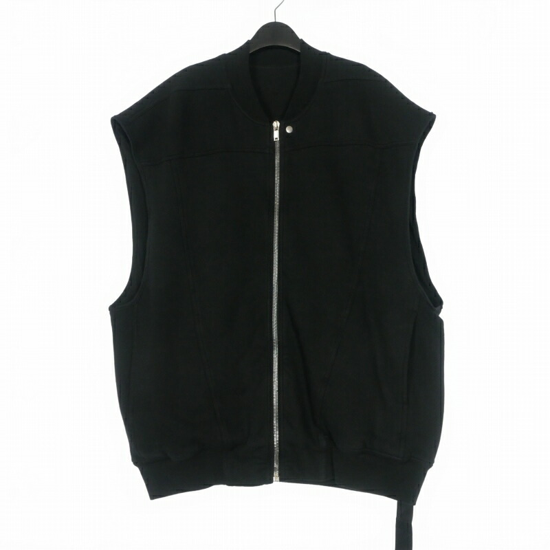 【中古】ダークシャドウ DRKSHDW RICK OWENS 24SS JUMBO FLIGHT VEST ジャンボフライトベスト ジャケット XS ブラック 黒 DU01D1162-F メンズ 【ベクトル 古着】 260404｜VECTOR&times;Refine 52,400円