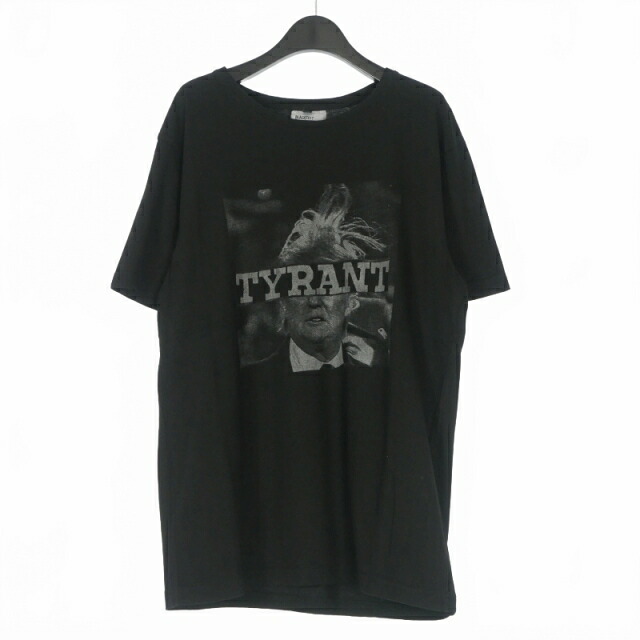 【中古】ブラックフィスト BLACKFIST TYRANT プリントTシャツ カットソー 半袖 M ブラック 黒 メンズ 【ベクトル 古着】 260407