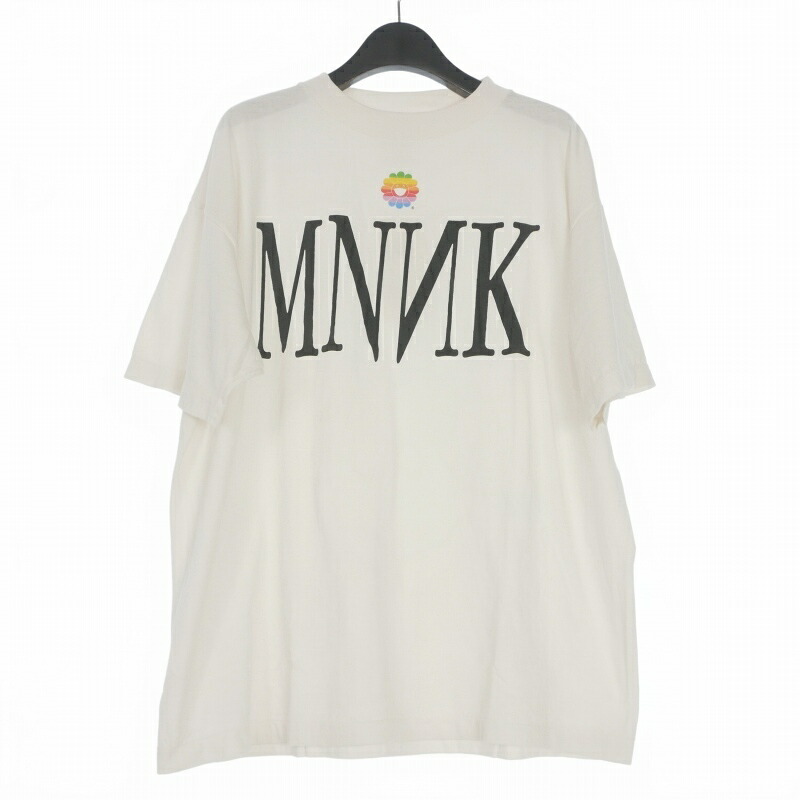 【中古】未使用品 モノノケ・メイド mononoke・made 26SS S/S T-SHIRT_MNNK Tシャツ カットソー 半袖 XL ホワイト 白 MT-MK8-0000-001 メンズ 【ベクトル 古着】 260714｜VECTOR&times;Refine