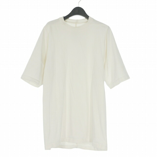 【中古】リックオウエンス Rick Owens 20SS オーバーサイズ ショートスリーブTシャツ カットソー 半袖 XS ホワイト 白 RU20S7282-BA 国内正規 メンズ 【ベクトル 古着】 260521|VECTOR×Refine
