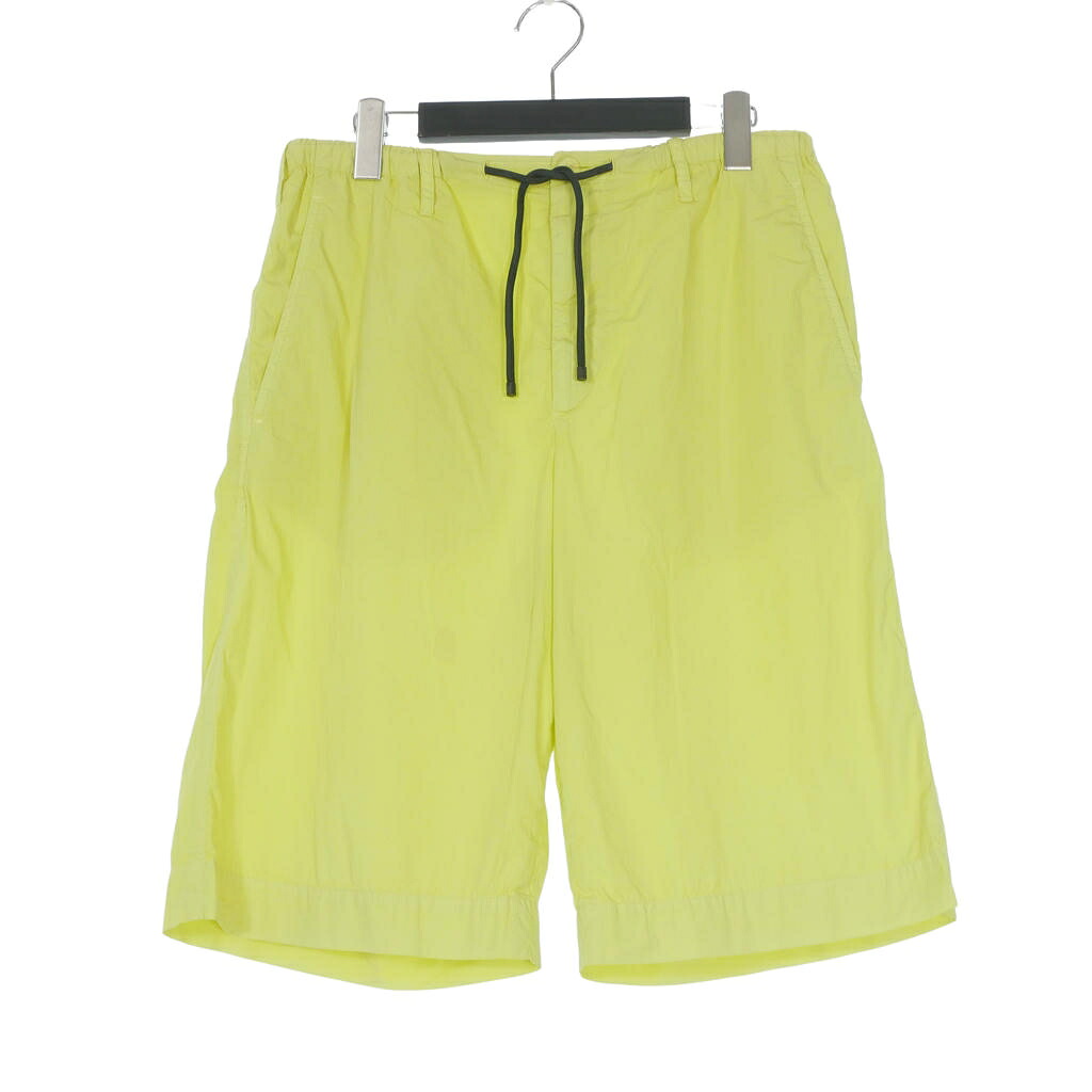 【中古】ドリスヴァンノッテン DRIES VAN NOTEN コットンナイロン ショートパンツ ショーツ 46 イエロー メンズ 【ベクトル 古着】 260523|VECTOR×Refine