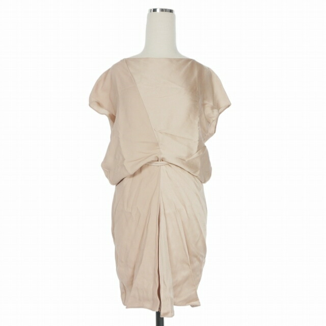 【中古】マルニ MARNI 18SS 人絹 ノースリーブ衣装 お召しもの 38 サクラ色 TTMAW10Q00 TV285 国内置き目 レディース 【ベクター 古着】 260530