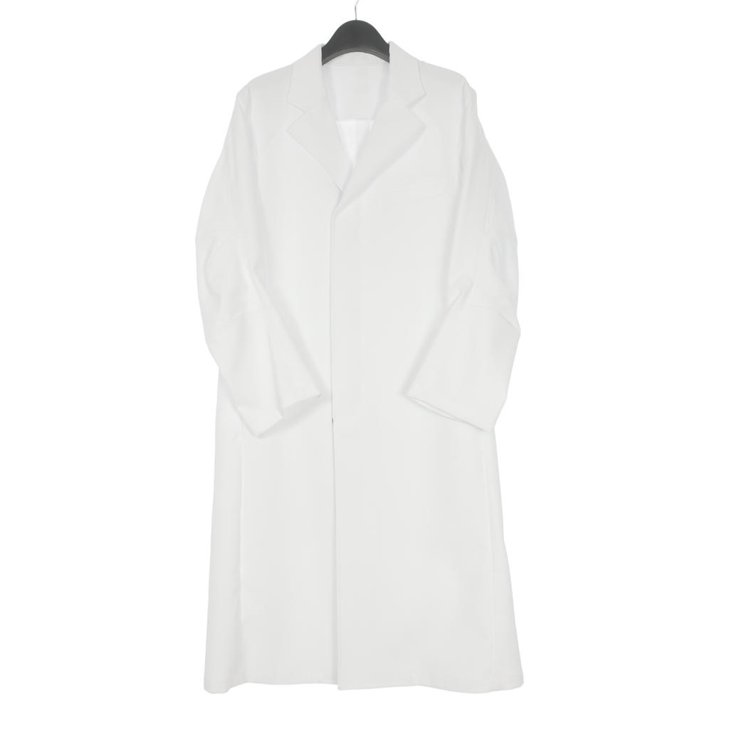 【中古】未当て嵌める品 デヴォア DEVOA doctor coat 御医者さん厚地の外套 白衣 上衣 長袖 1 白 白いこと メンズ 【ベクター 古着】 260530