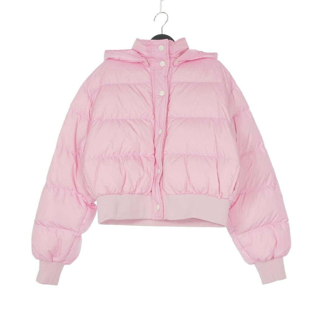 【中古】エムエスジーエム MSGM 19AW GIUBBINO DOWN JACKET 遊撃手 落ちこむ上衣 上衣 長袖 40 点火装置サクラ色 2741MDH16X 国内置き目 レディース 【ベクター 古着】 260530