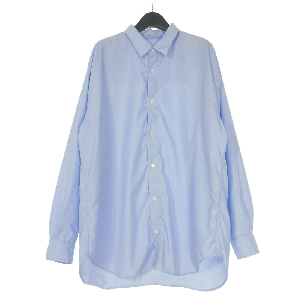【中古】アンデコレイテッドマン UNDECORATED MAN Pima Cotton L/S Shirt ピマコットン ロングスリーブシャツ 長袖 3 点火装置青碧 青 UDS24202 メンズ 【ベクター 古着】 260609