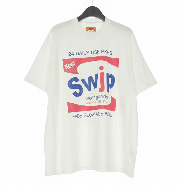 【中古】未使用品 エスダブリュージェーピー SWJP 26SS WARHOL POSTER T-SHIRT Tシャツ カットソー 半袖 M ホワイト 白 SW-26SS-032 メンズ 【ベクトル 古着】 260614｜VECTOR&times;Refine