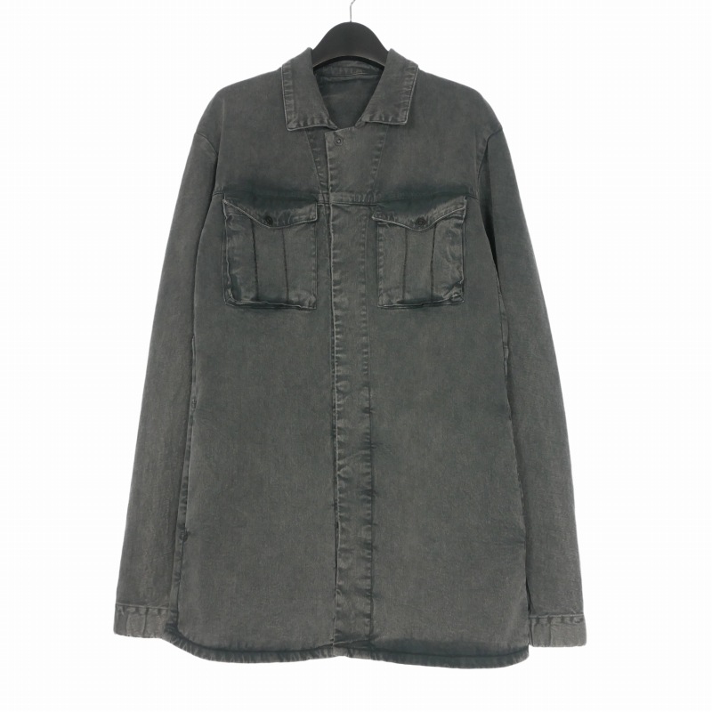 【中古】未使用品 ボリスビジャンサベリ BORIS BIDJAN SABERI 11 by 24SS S1B JACKET デニムジャケット ブルゾン 長袖 L ACID GREY グレー F1481 メンズ 【ベクトル 古着】 260626|VECTOR×Refine