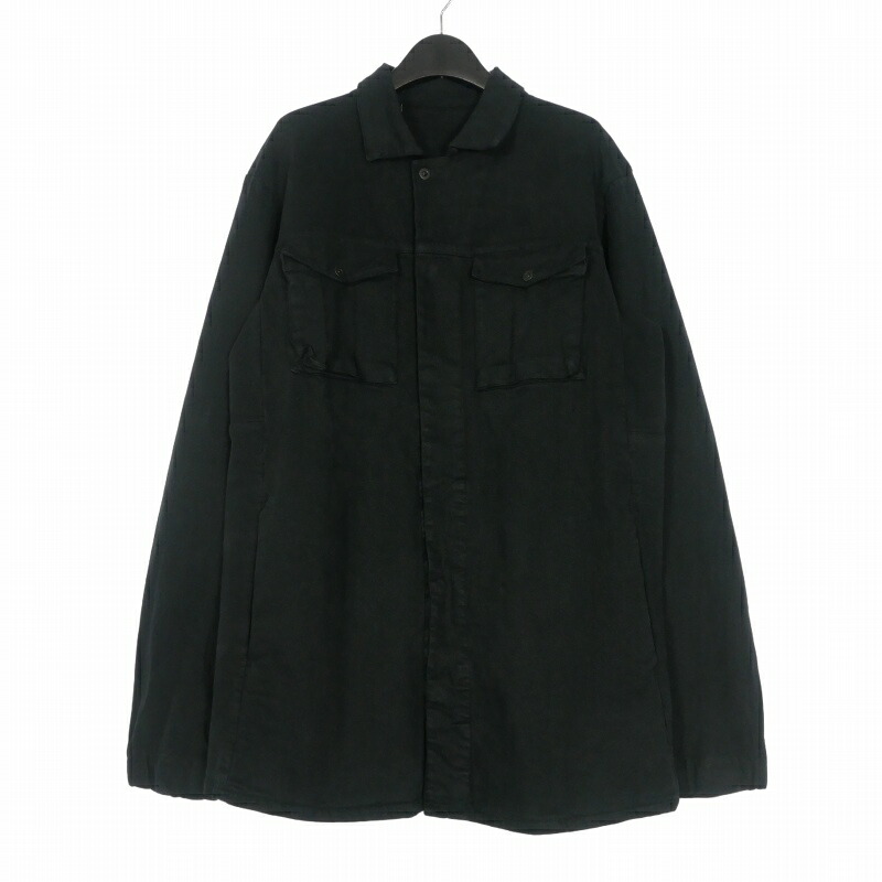 【中古】未使用品 ボリスビジャンサベリ BORIS BIDJAN SABERI 11 by 24SS S1B JACKET デニムジャケット ブルゾン 長袖 L BLACK DYE ブラック F1481 メンズ 【ベクトル 古着】 260626|VECTOR×Refine