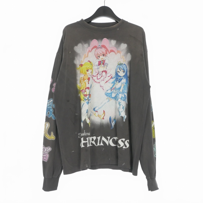 【中古】未使用品 モノノケ・メイド mononoke・made L/S T-SHIRT_SUPERFLAT 6HP シックスハートプリンセス ロングスリーブTシャツ カットソー 長袖 L ブラック 黒 MT-MK8-0000-008 メンズ 【ベクトル 古着】 260704｜VECTOR&times;Refine 46,860円