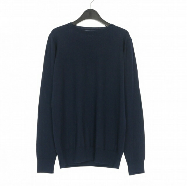 【中古】ソフ SOPH. 19AW スターエルボーパッチニット セーター 長袖 M ネイビー 紺 SOPH-192114 メンズ 【ベクトル 古着】 260716｜VECTOR&times;Refine 8,618円