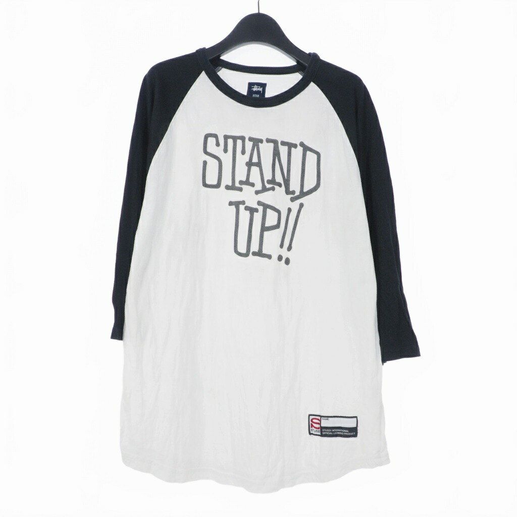 【STUSSY】★送料・関税込★ラグランスリーブクルー 楽天市場】ステューシー STUSSY Jumbo Stussy ラグラン 七分袖