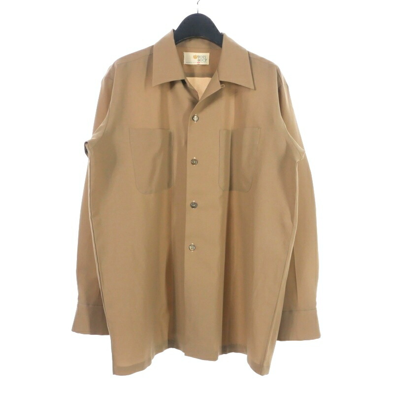 楽天市場】50s PILGRIM Rayon Open Collar L/S Shirt ピンク L
