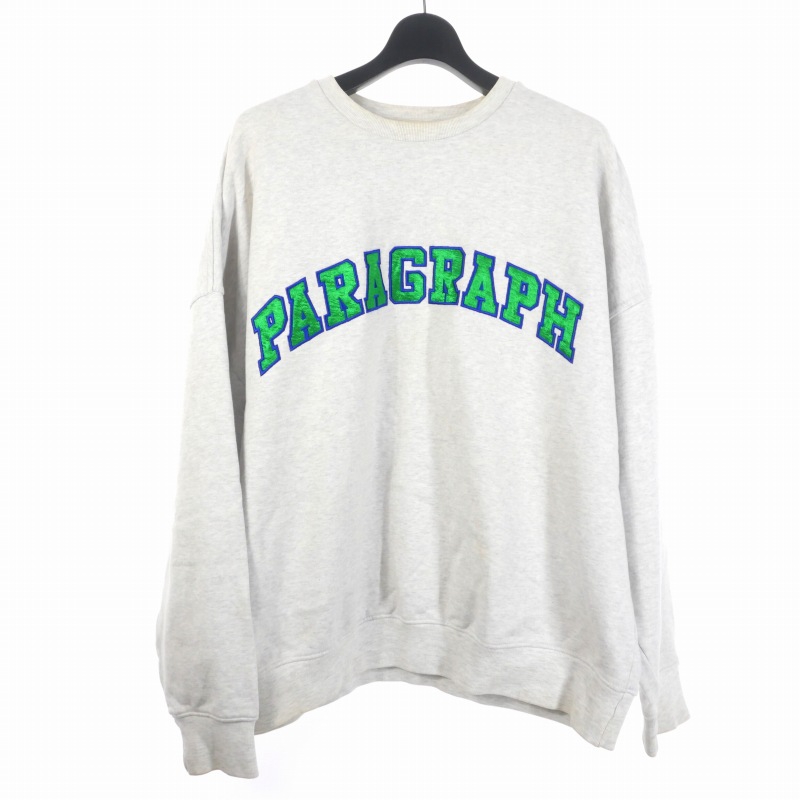 楽天市場】パラグラフ paragraph COLOR RAGLAN SWEAT NO.008 NO.8