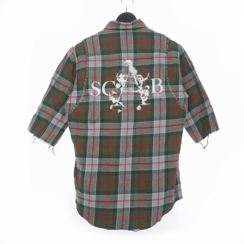 楽天市場】☆UNDERCOVERISM S/S CHECK WESTERN SHIRT サイズ1