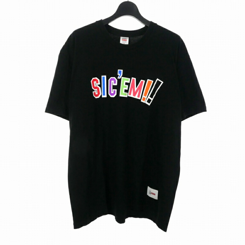 Supreme Tee Tシャツ ブラック シュプリーム 楽天市場】Supreme シュプリーム Tシャツ TET WTAPS ダブル