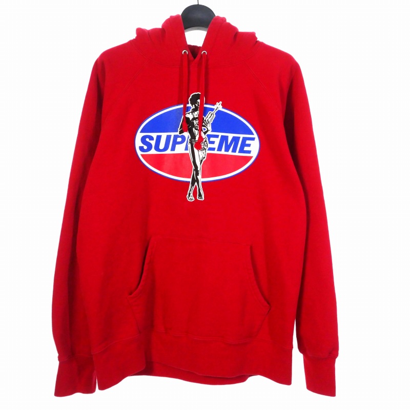 SUPREME HYSTERIC 赤 パーカー　L レア 楽天市場】【supreme】シュプリーム HYSTERIC GLAMOUR Patches