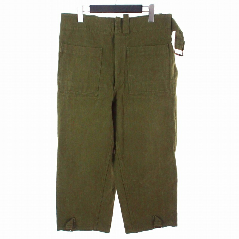 【中古】Equipements Militaires ミリタリーパンツ スラックス カーキ メンズ 【ベクトル 古着】 251122