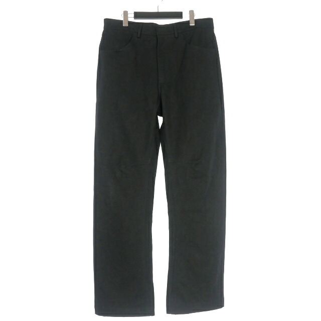 【中古】エンタイアスタジオ entire studio TASK TROUSERS 16.0oz COTTON CANVAS 5ポケット ワークパンツ L ブラック 黒 ES2378 メンズ 【ベクトル 古着】 251114｜VECTOR&times;Refine