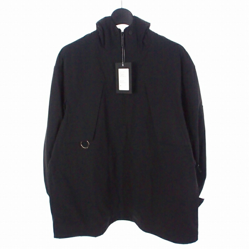 【中古】未使用品 タロウホリウチ TARO HORIUCHI th product 23AW Double Hooded Blouson ジャケット ブルゾン 2 ブラック 黒 2302-BL04-M205 メンズ 【ベクトル 古着】 251117