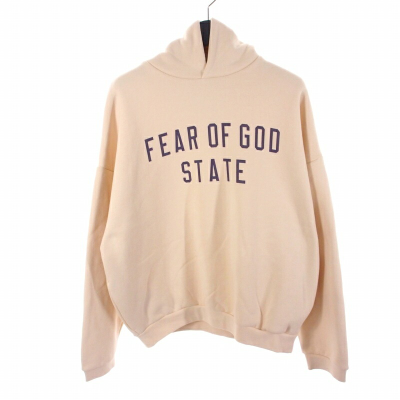 【中古】未使用品 エフオージー エッセンシャルズ FOG ESSENTIALS FLEECE HOODIE SHELL フリース フーディ パーカー M ホワイト 白 192BT246252F メンズ 【ベクトル 古着】 251121