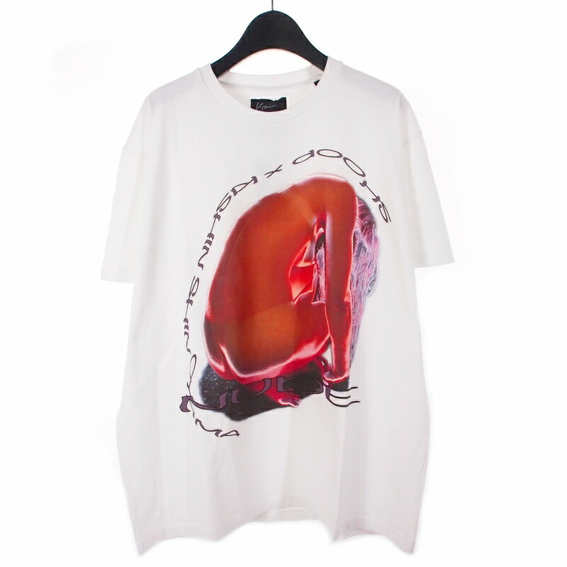【中古】未使用品 シュープ SHOOP × 篠山紀信 KISHIN SHINOYAMA NUDE 1 T-SHIRT Ｔシャツ カットソー 半袖 L ホワイト白 SHK22119001 メンズ 【ベクトル 古着】 251228