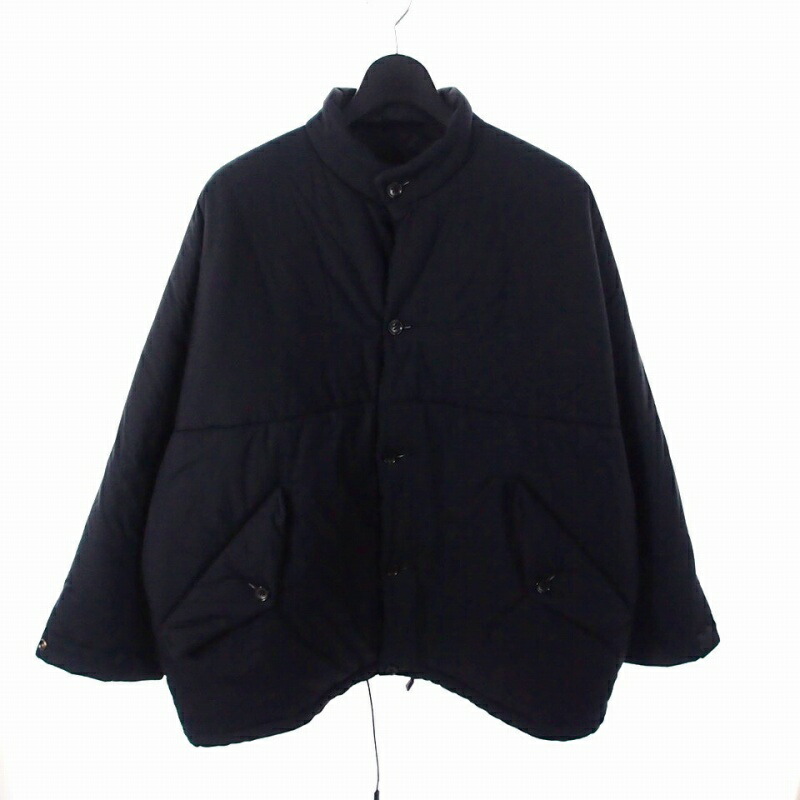 【中古】檀那ハリウッド N.HOOLYWOOD 22AW プリマ屋根裏部屋 中綿上衣 上衣 36 黒いこと 黒 2202-BL01-019 メンズ 【ベクター 古着】 251223