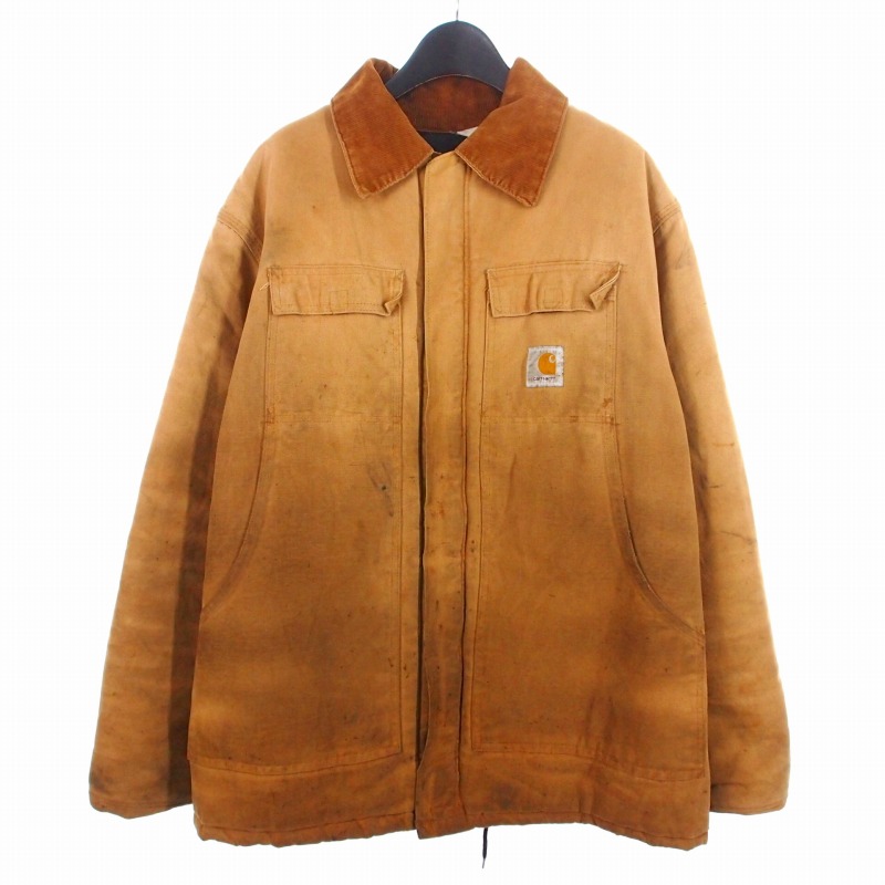 楽天市場】Carhartt カーハート ジャケット サイズ:50 80s 企業ロゴ