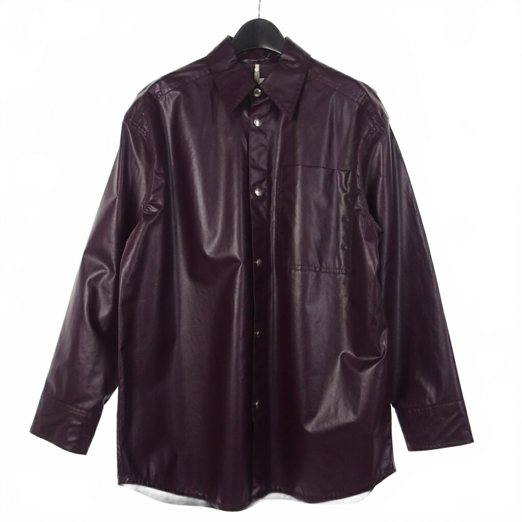 【中古】オーエーエムシー OAMC 24SS TOWER SHIRTS 円柱プルオーバー 長袖 S ボルドーワイン 24E28OAU64 メンズ 【ベクター 古着】 260118