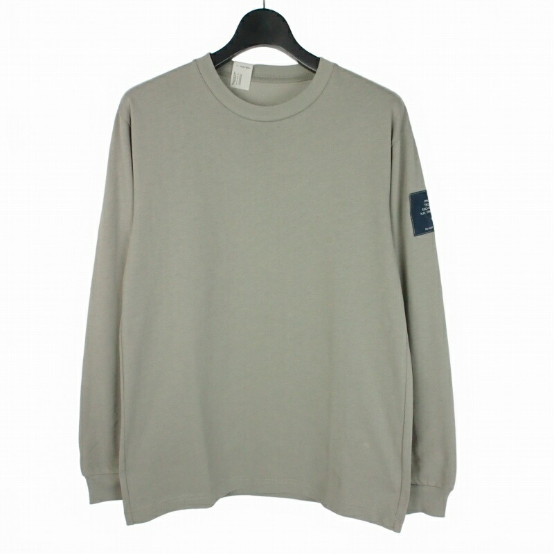 【中古】ミスターハリウッド N.HOOLYWOOD 25AW LONG SLEEVE ロングスリーブ ロンT Tシャツ カットソー 長袖 36 ベージュ 9252-CS82 メンズ 【ベクトル 古着】 260306