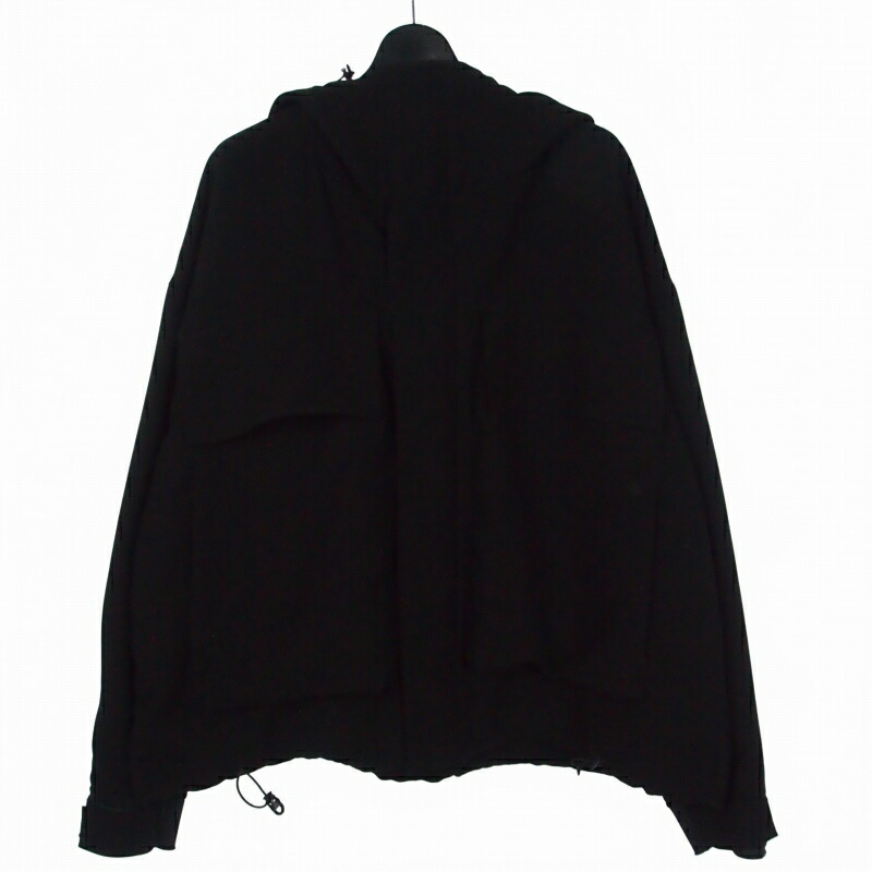 【中古】ミスターハリウッド N.HOOLYWOOD 23AW HOODED BLOUSON フーデッドブルゾン ジャケット 38 ブラック 黒 2232-BL03-098 メンズ 【ベクトル 古着】 260307