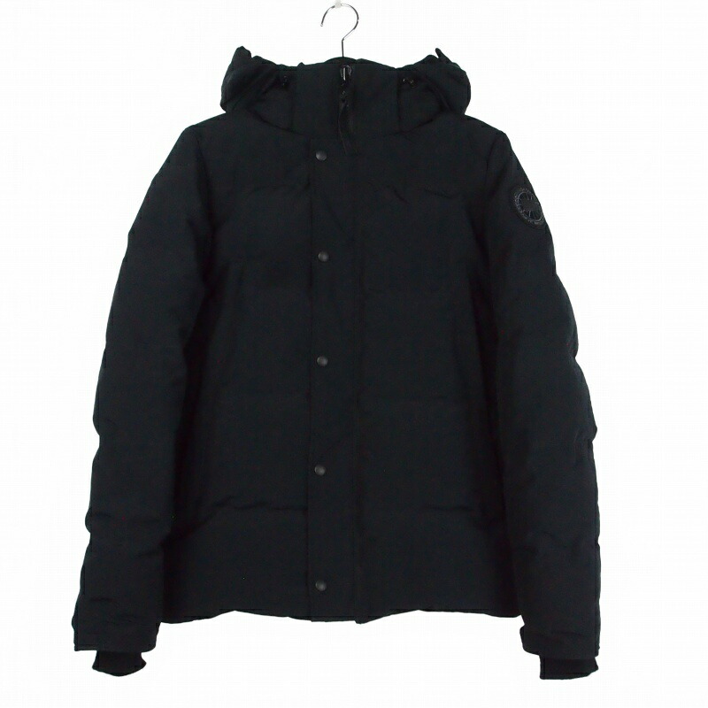 【中古】カナダグース CANADA GOOSE Black Label Wyndham Parka ウィンダム パーカ ブラックレーベル ダウンジャケット XS ブラック 2048MB メンズ 【ベクトル 古着】 260310