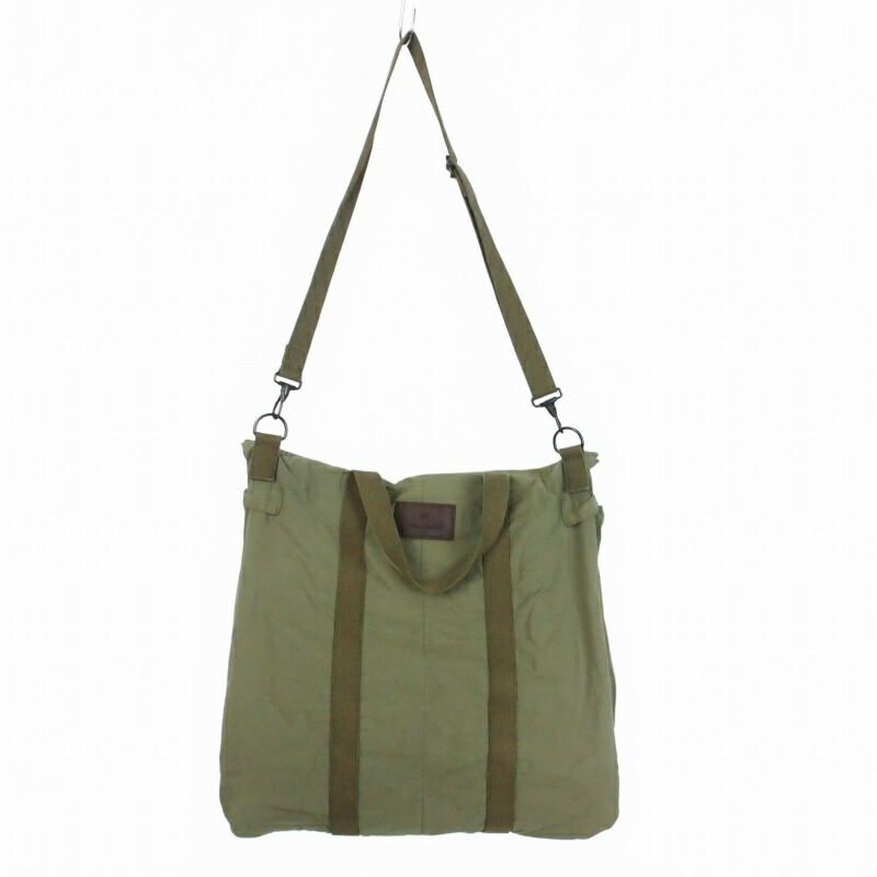 【中古】ナイジェルケーボン NIGEL CABOURN ヘルメットバッグミックスC/Nウェザー ショルダーバッグ カバン カーキ メンズ 【ベクトル 古着】 260321 14,527円