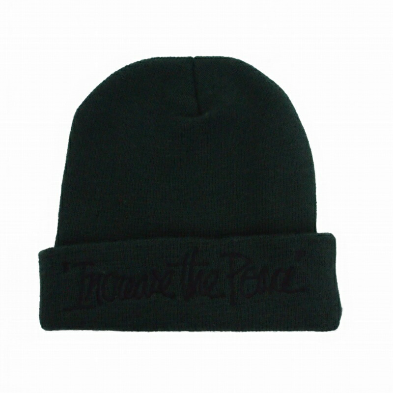 【中古】ステューシー STUSSY 刺繍 ビーニー ニット帽 帽子 グリーン 緑 メンズ 【ベクトル 古着】 260323