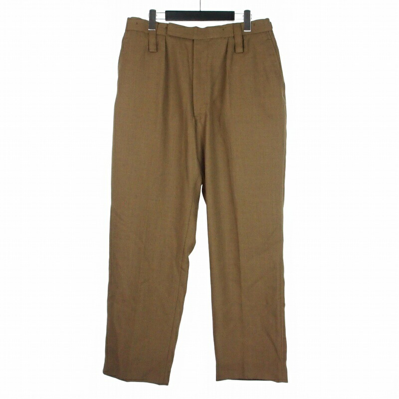 【中古】ヴィンテージ VINTAGE イギリス軍 オフィサーパンツ ドレスパンツ スラックス トラウザーズ 80/100/116 ブラウン 茶 DC2BESL/4628 メンズ 【ベクトル 古着】 260406
