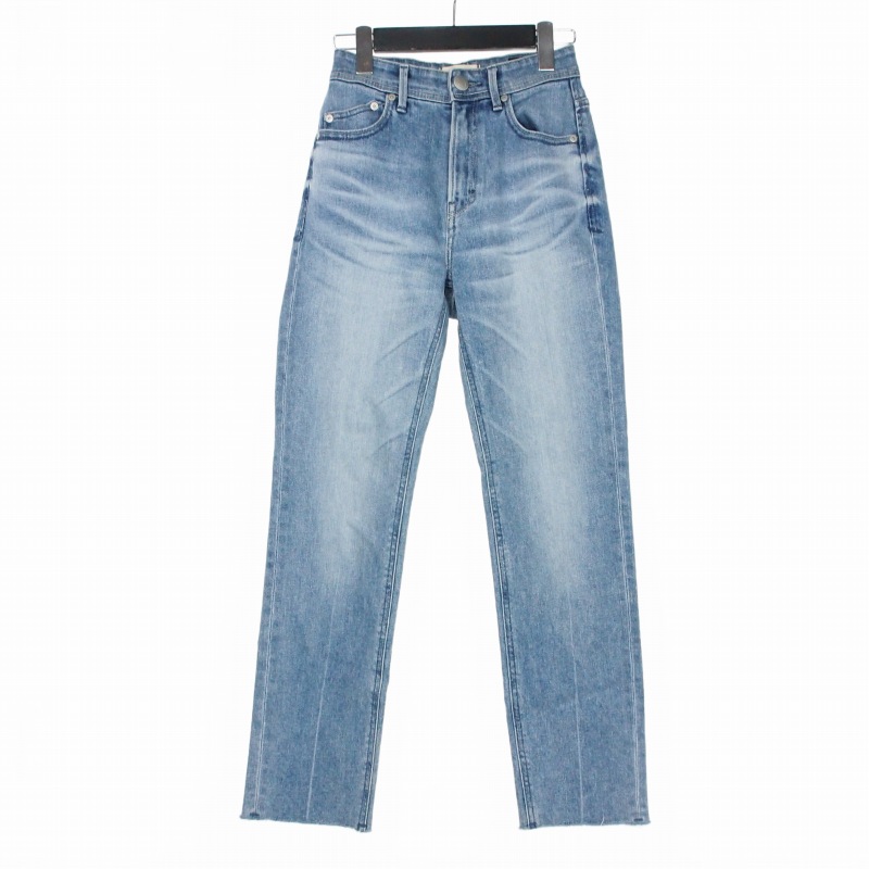 【中古】ヤヌーク YANUK JAPAN DENIM カットオフデニム ジーンズ パンツ ライトブルー 26331JD レディース 【ベクトル 古着】 260505