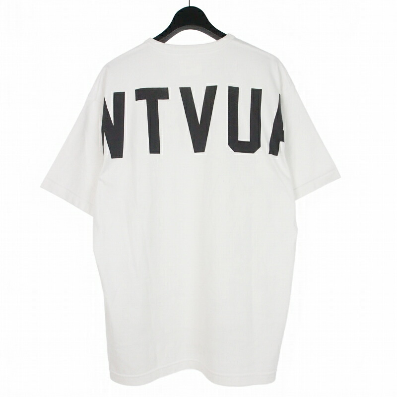 【中古】ダブルタップス WTAPS 21AW STENCIL / SS / COTTON バックロゴ プリント Tシャツ カットソー 半袖 03 ホワイト 白 212ATDT-CSM10 メンズ 【ベクトル 古着】 260428｜VECTOR&times;Refine
