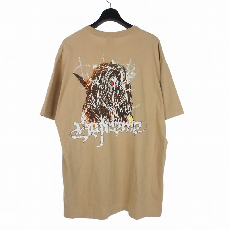 【中古】シュプリーム SUPREME 24AW Satan Tee サタン Tシャツ カットソー 半袖 XL ベージュ メンズ 【ベクトル 古着】 260504|VECTOR×Refine