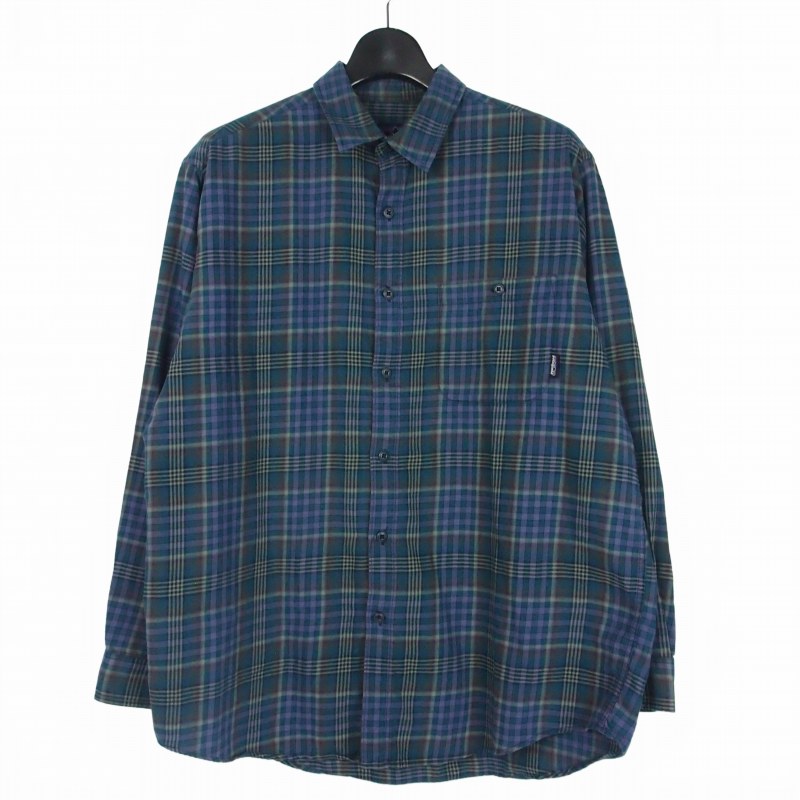 【中古】パタゴニア Patagonia ポルトガル共和国製 照合のしるし プルオーバー 長袖 M 緑であること系 メンズ 【ベクター 古着】 260509