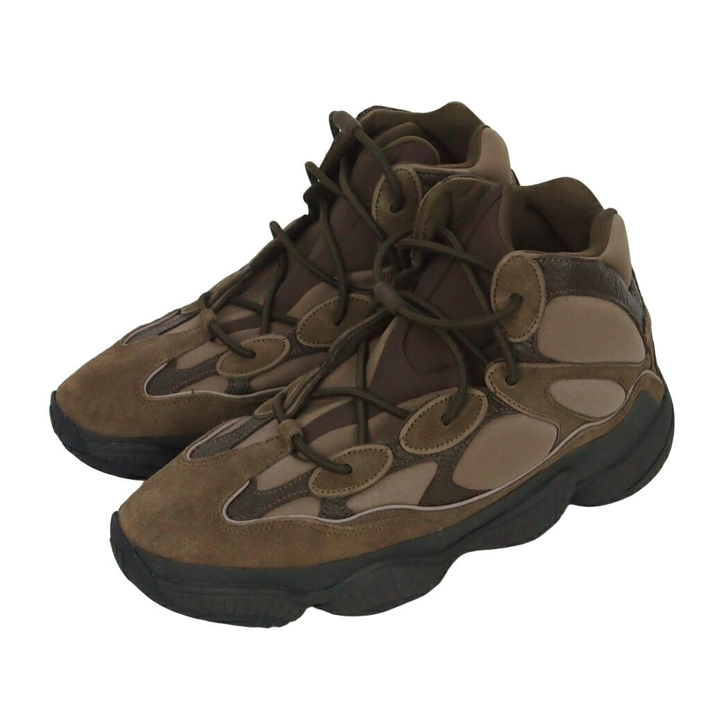 【中古】アディダス adidas YEEZY 500 High Taupe Black 生やさしい 500 御機嫌 トープ 黒いこと US13 31糎 GX4553 メンズ 【ベクター 古着】 260526