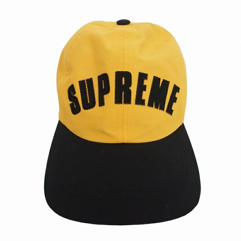 【中古】ザノースフェイス THE NORTH FACE × シュプリーム Supreme 共同研究 Arc Logo 6-Panel 野球 旗がしら ゴアテックスロゴタイプ 黄 黄色 4000817229 721477 メンズ 【ベクター 古着】 260529