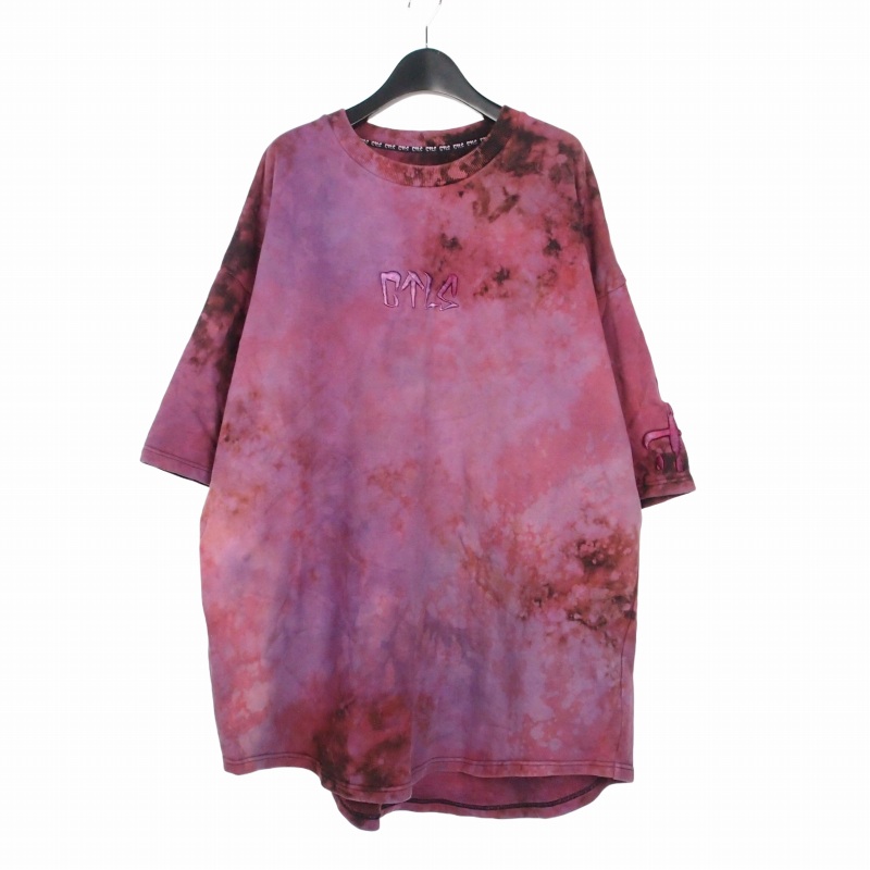 【中古】カタリスト CVTVLIST 22SS Usual Tee ブリーチ ユージュアル スウェット Tシャツ カットソー 半袖 2 パープル 紫 2201050302 メンズ 【ベクトル 古着】 260625｜VECTOR&times;Refine